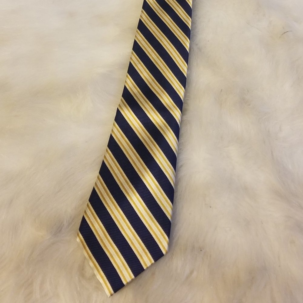 Chaps Handmade Striped Lined Tie